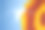 蓝色天空上的橙色太阳伞。夏天的背景。图片下载