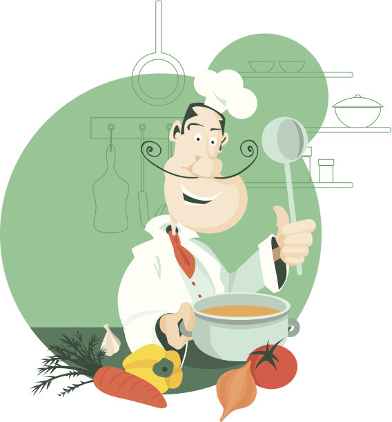 厨师烹饪图片下载