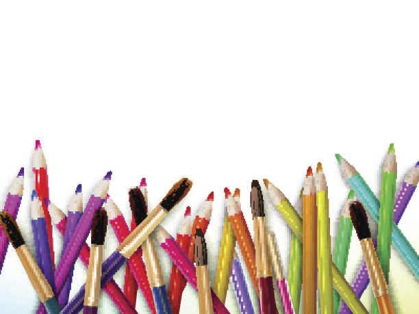 现代学校背景与copyspace。EPS10图片下载