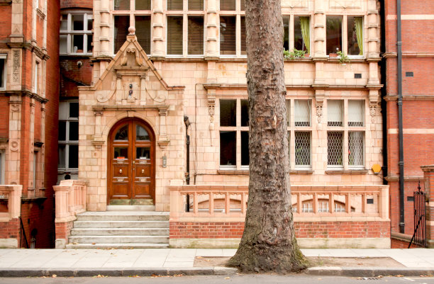 英式建筑立面图片下载