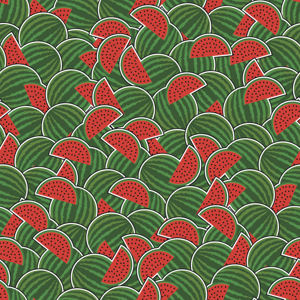 西瓜无缝的背景图片下载