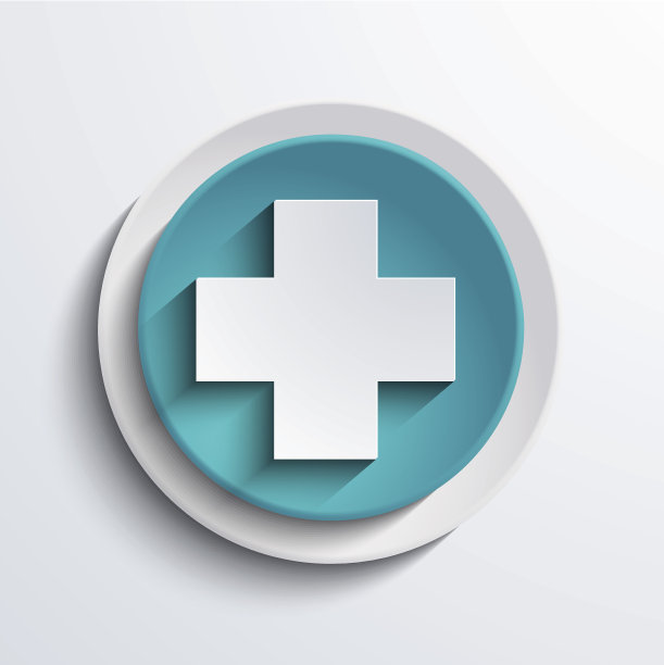 向量现代蓝色圆圈图标。网络元素图片下载