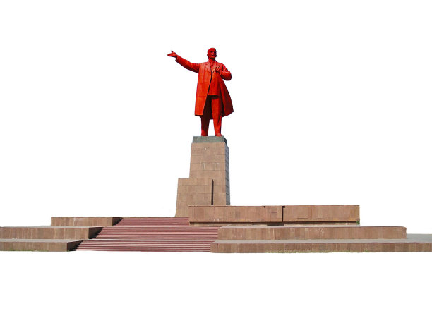 一个站立的人的纪念碑图片下载