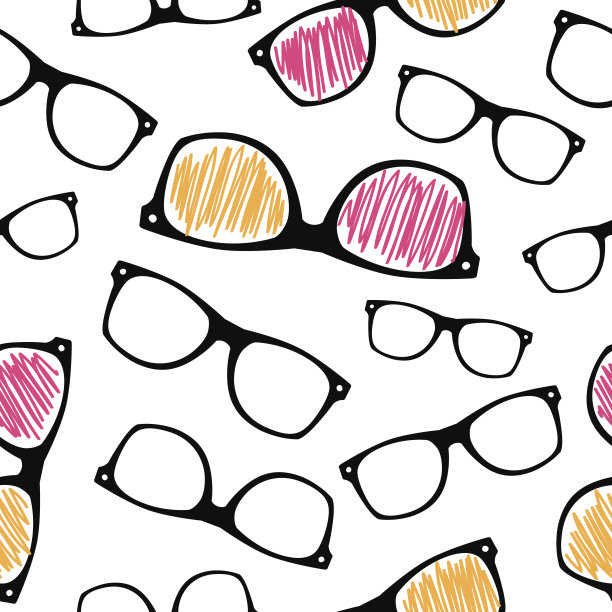 时髦符号背景图案用于织物设计、包装。图片下载