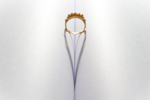 爱的金戒指图片下载