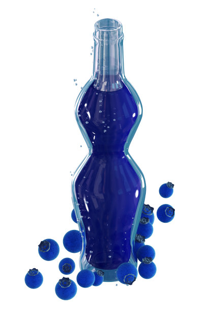 蓝莓果汁图片下载