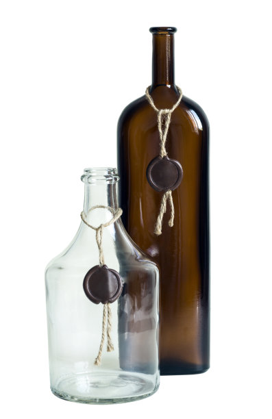 彩色玻璃瓶子图片下载