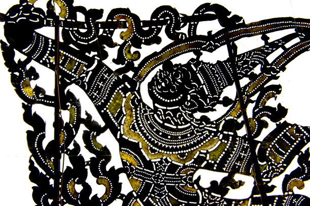 传统泰式皮影偶图片下载