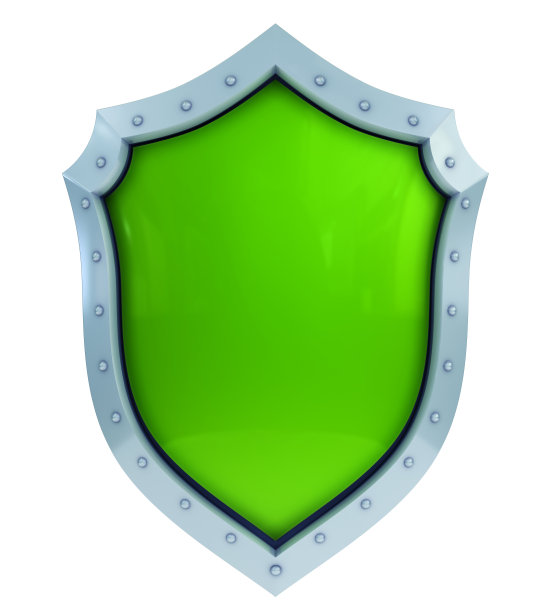 彩色的盾图片下载