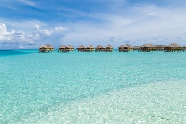 豪华水上别墅图片下载