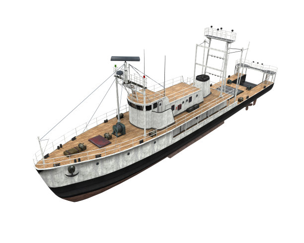 渔船孤立图片下载