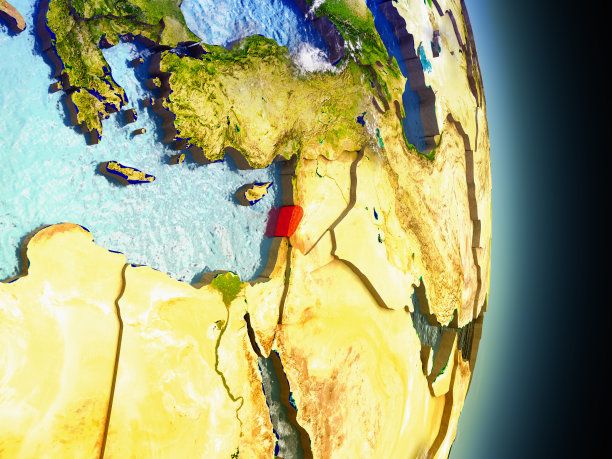 太空中的红色黎巴嫩图片下载