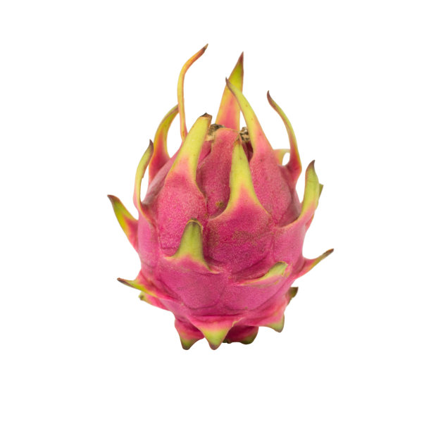 火龙果孤立在白色背景上。(火龙果果实)图片下载