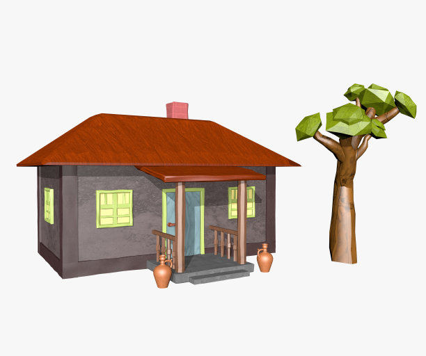 卡通房子图片下载