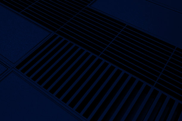 未来的技术或工业背景由金属格栅和挤压元素图片下载