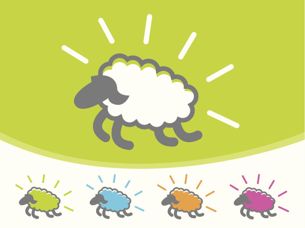 羊的图标素材图片