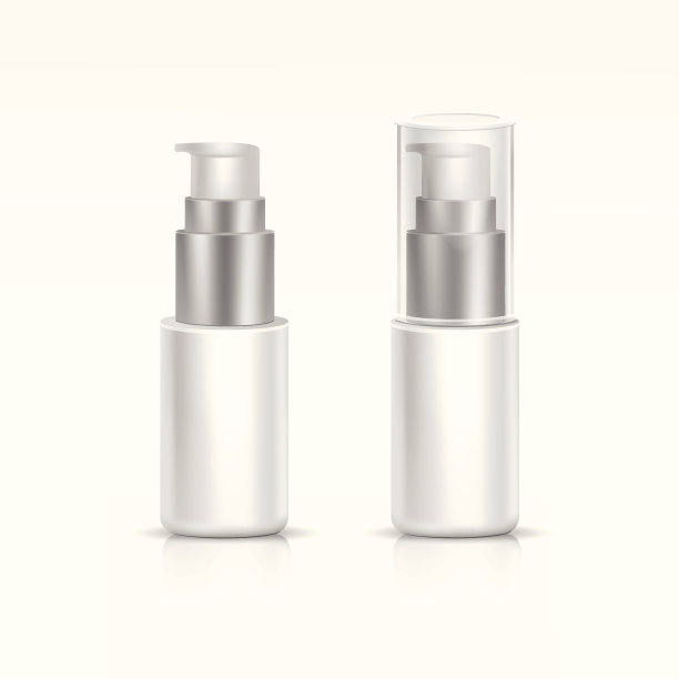 矢量空白喷雾瓶图片下载