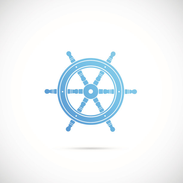 方向盘符号图标或标签图片下载