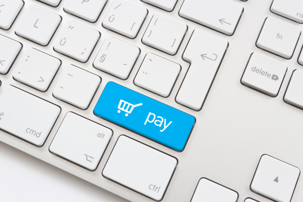 付款钥匙与购物车图片下载