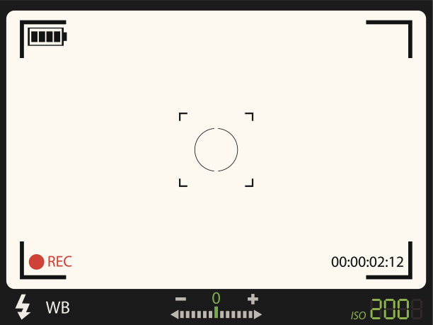 相机的取景器图片下载