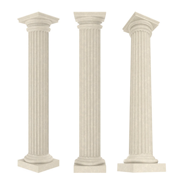 经典列孤立图片下载