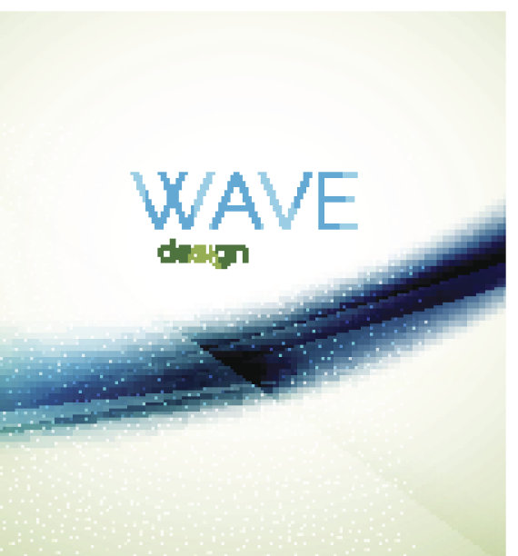 混合颜色的流动波图片下载