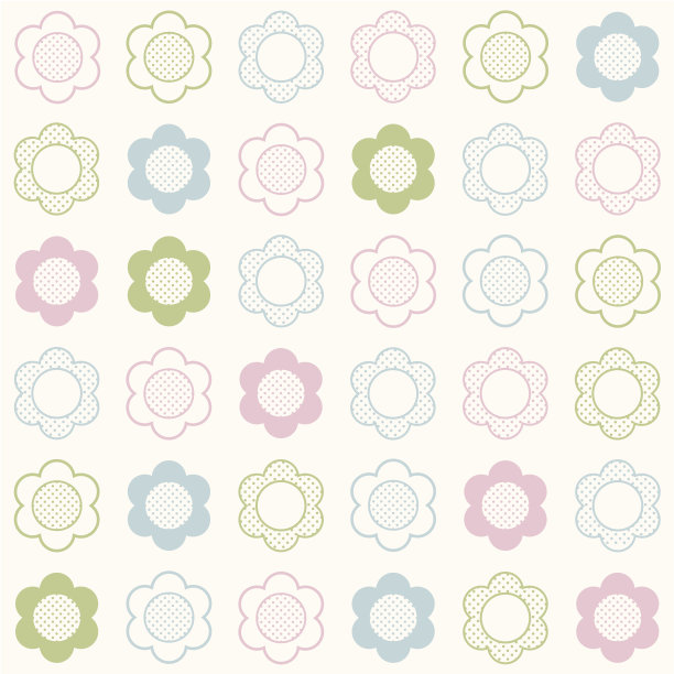 无缝的花卉图案图片下载