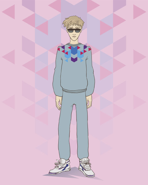 潮人的男孩图片下载