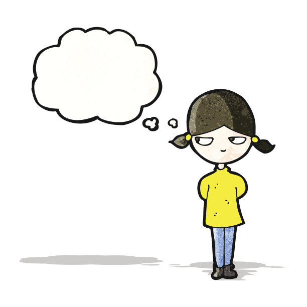 卡通生气的女人图片下载