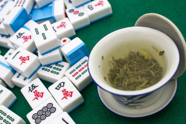绿茶和麻将图片下载