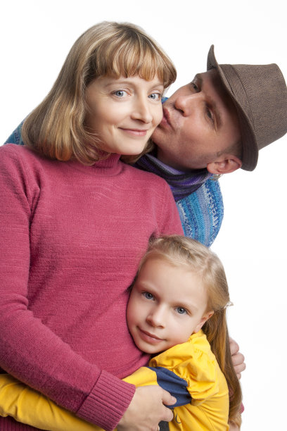 幸福的全家福图片下载