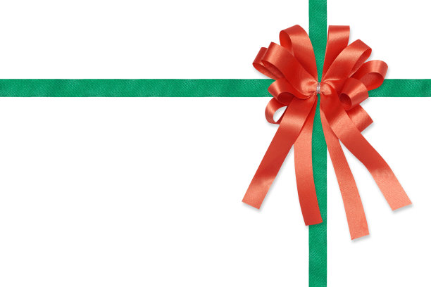 圣诞节的丝带图片下载