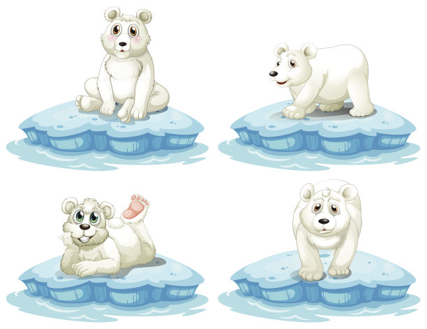 北极熊素材图片