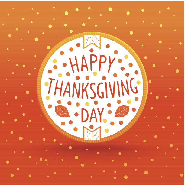 感恩节的标签图片下载