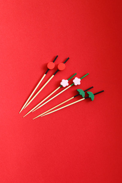 日本漂亮的竹制食物串派对图片下载