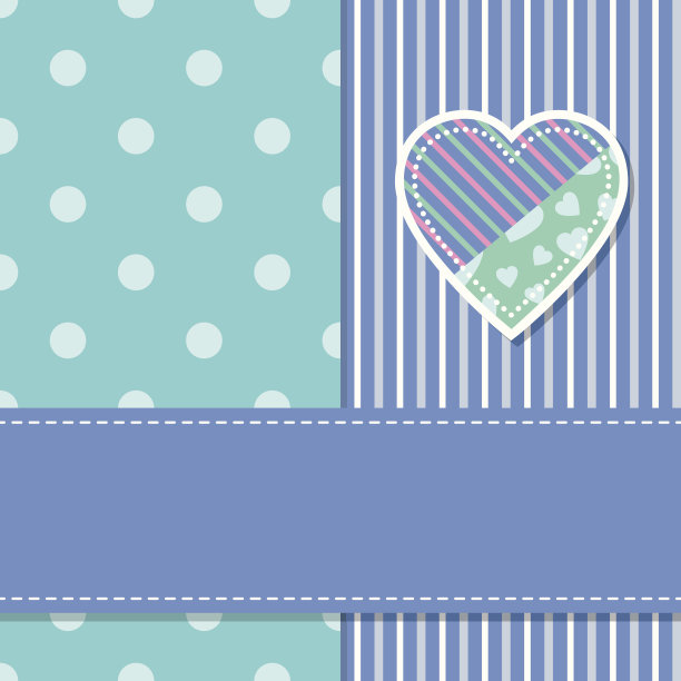 可爱的小男孩贺卡图片下载