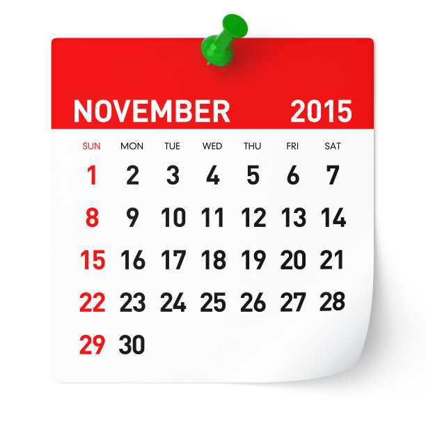 2015年11月-日历图片下载