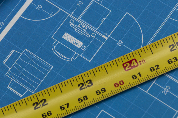 公寓的蓝图图片下载