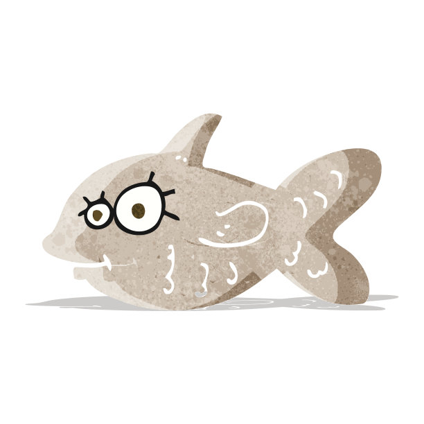 卡通金鱼快乐图片下载