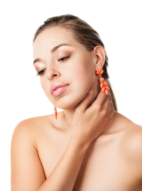 自然美妆女孩图片下载