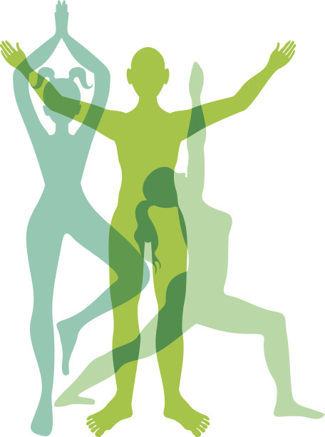 瑜伽姿势素材图片