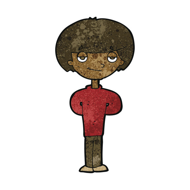 卡通快乐的人图片下载