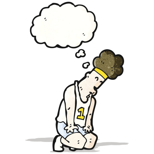 卡通疲惫的马拉松运动员图片下载