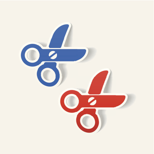 现实设计元素:剪刀图片下载