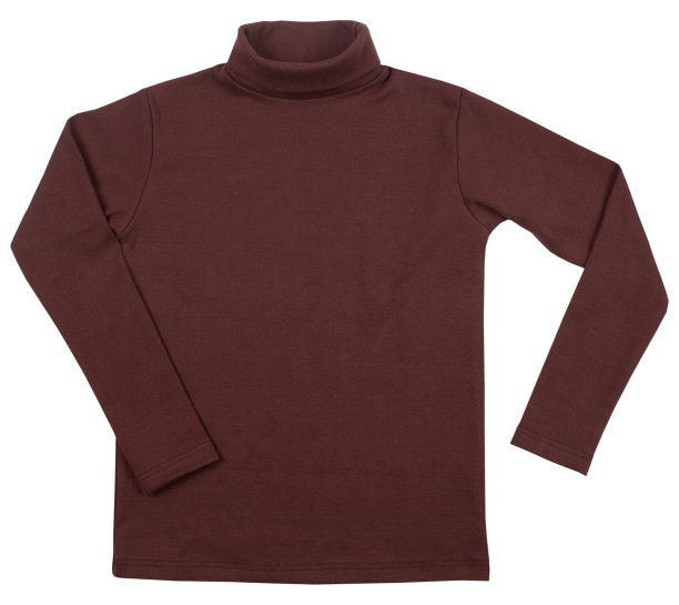 孩子高领毛衣。图片下载