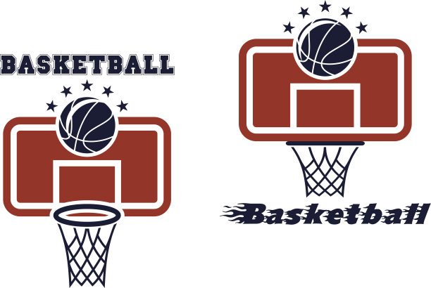 篮板和篮球符号图片下载