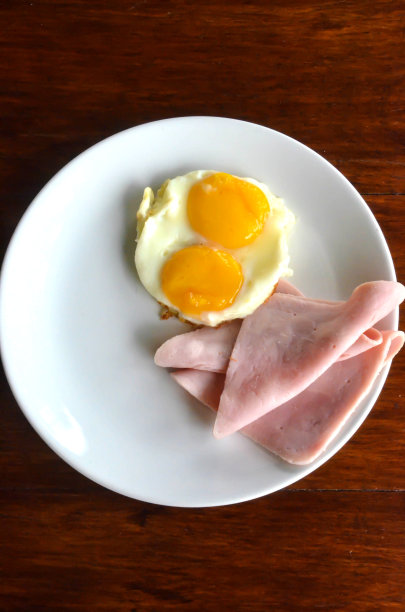 火腿煎蛋图片下载