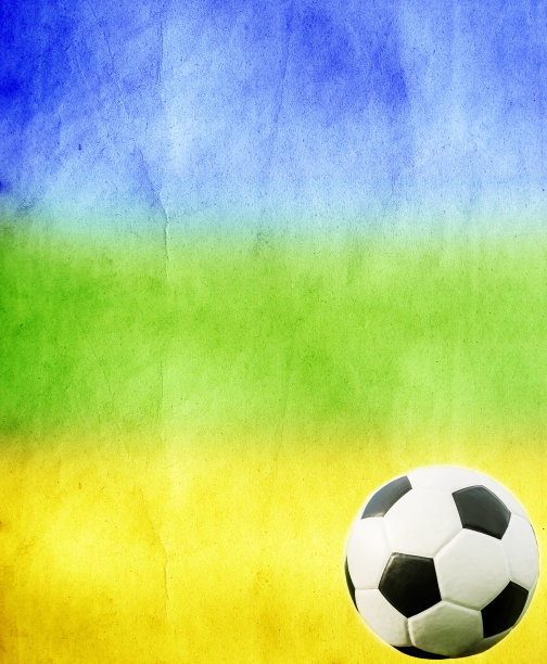 足球的复古照片图片下载