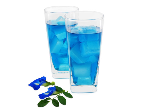 蝴蝶豌豆汁加糖浆图片下载