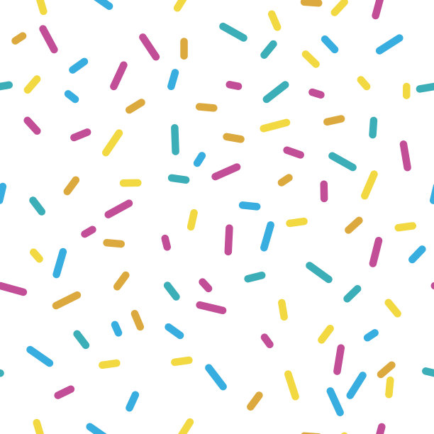 无缝图案与甜甜圈釉上白色背景图片下载